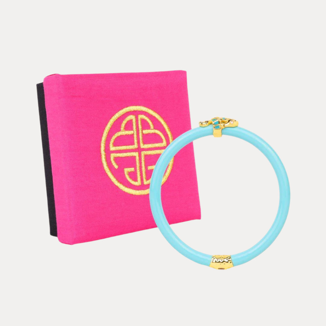 Fauna Seahorse All Weather Bangle® (AWB®) - Turquoise