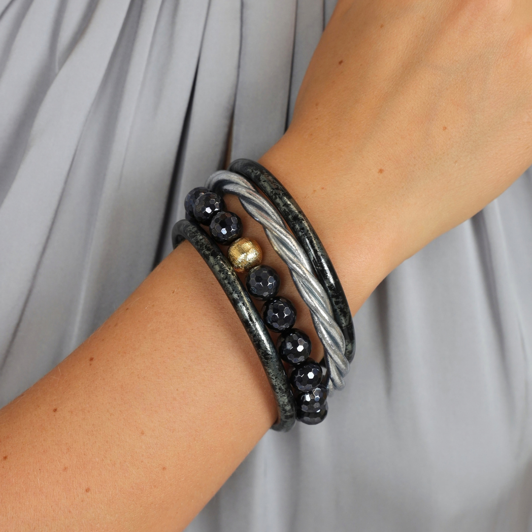 a person wearing a bracelet