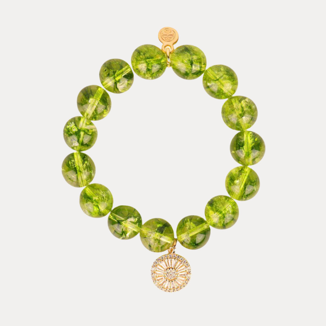 Fern Bracelet - Olive Green