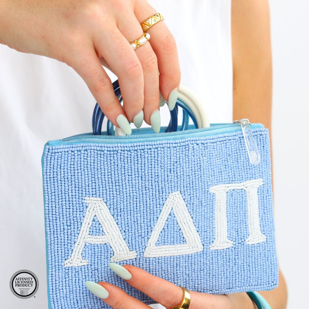 Alpha Delta Pi Sorority Bangle Bracelet Stack | BuDhaGirl