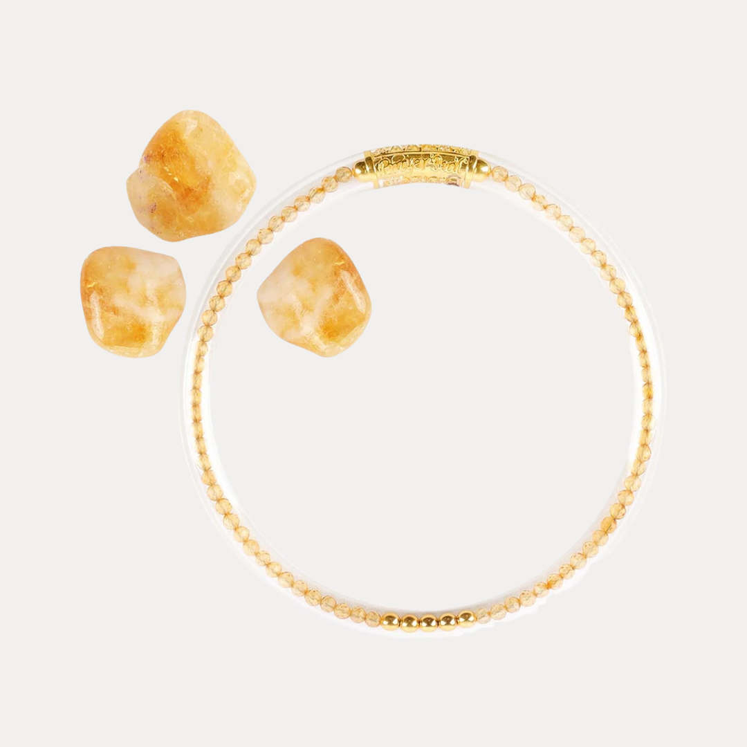 Citrine Luxe All Weather Bangle | BuDhaGirl