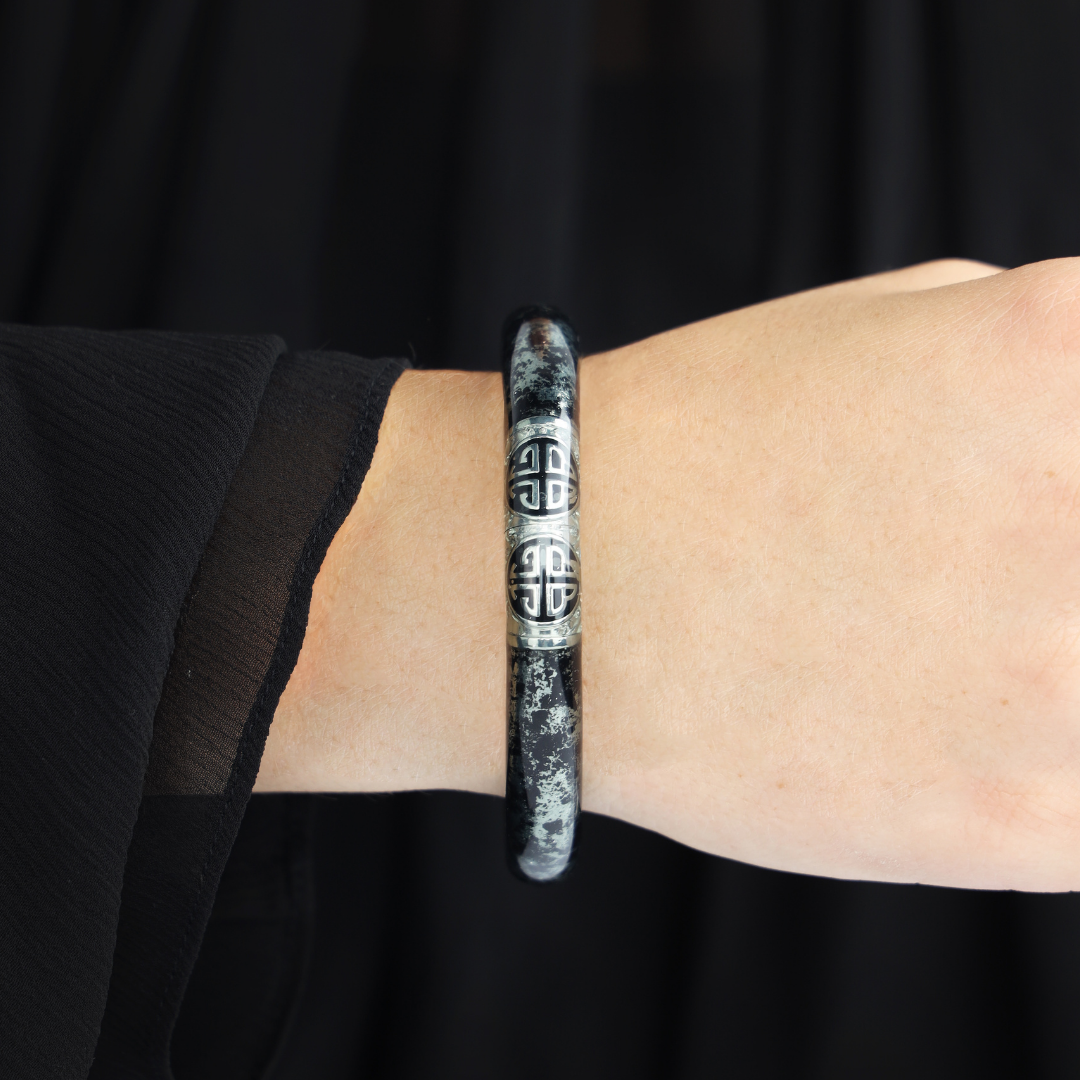 KOI Marble Tzubbie All Weather Bangle | BuDhaGirl