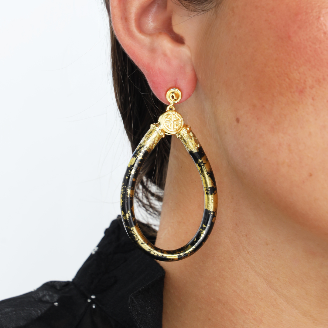 KOI Noir All Weather Earrings | BuDhaGirl