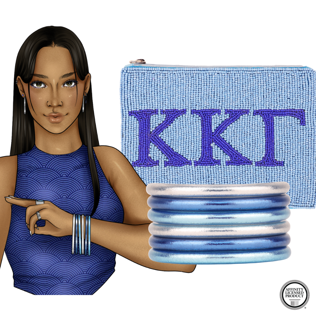 Kappa Kappa Gamma Bangle Bracelet Stack 2025