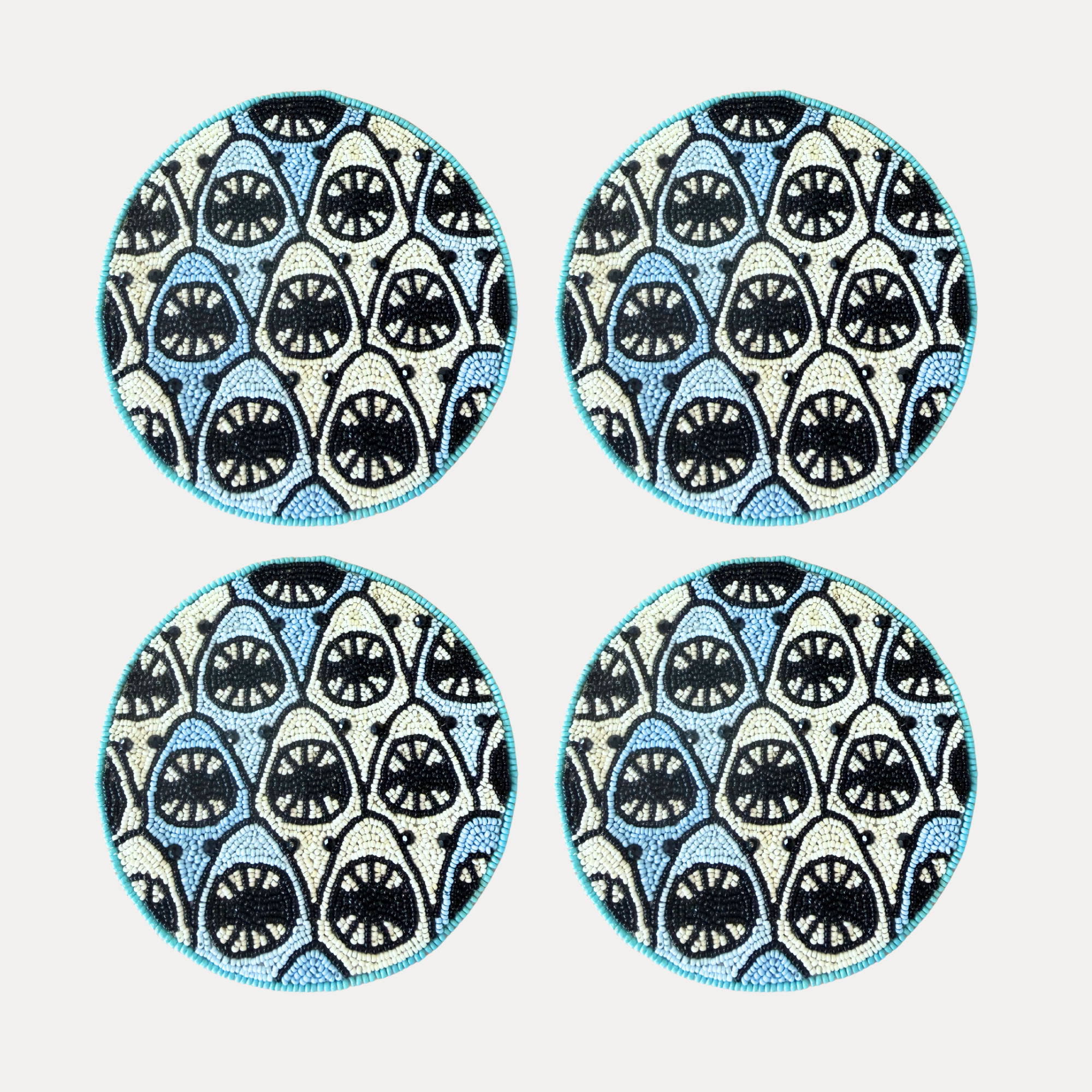 Shark Coasters - Set of 4