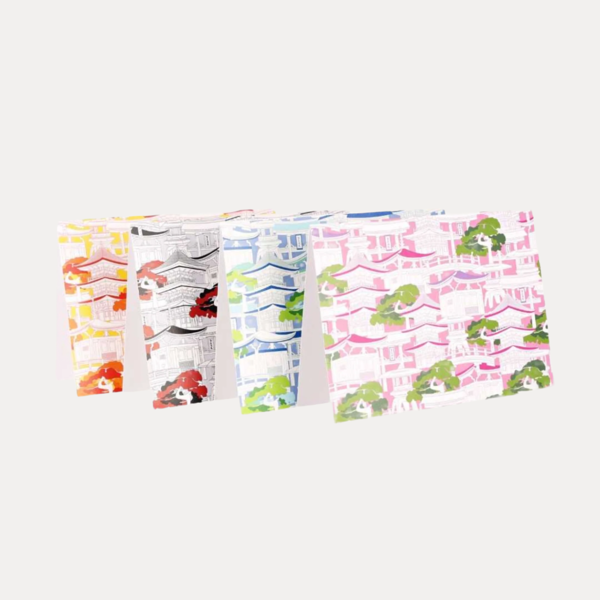 Set di biglietti Pagoda