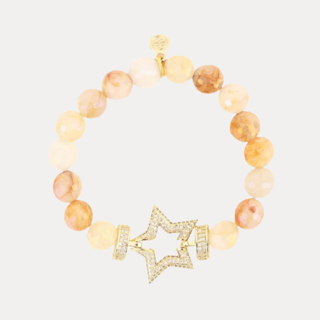 Gold Stargazer Bracelet for Women | BuDhaGirl