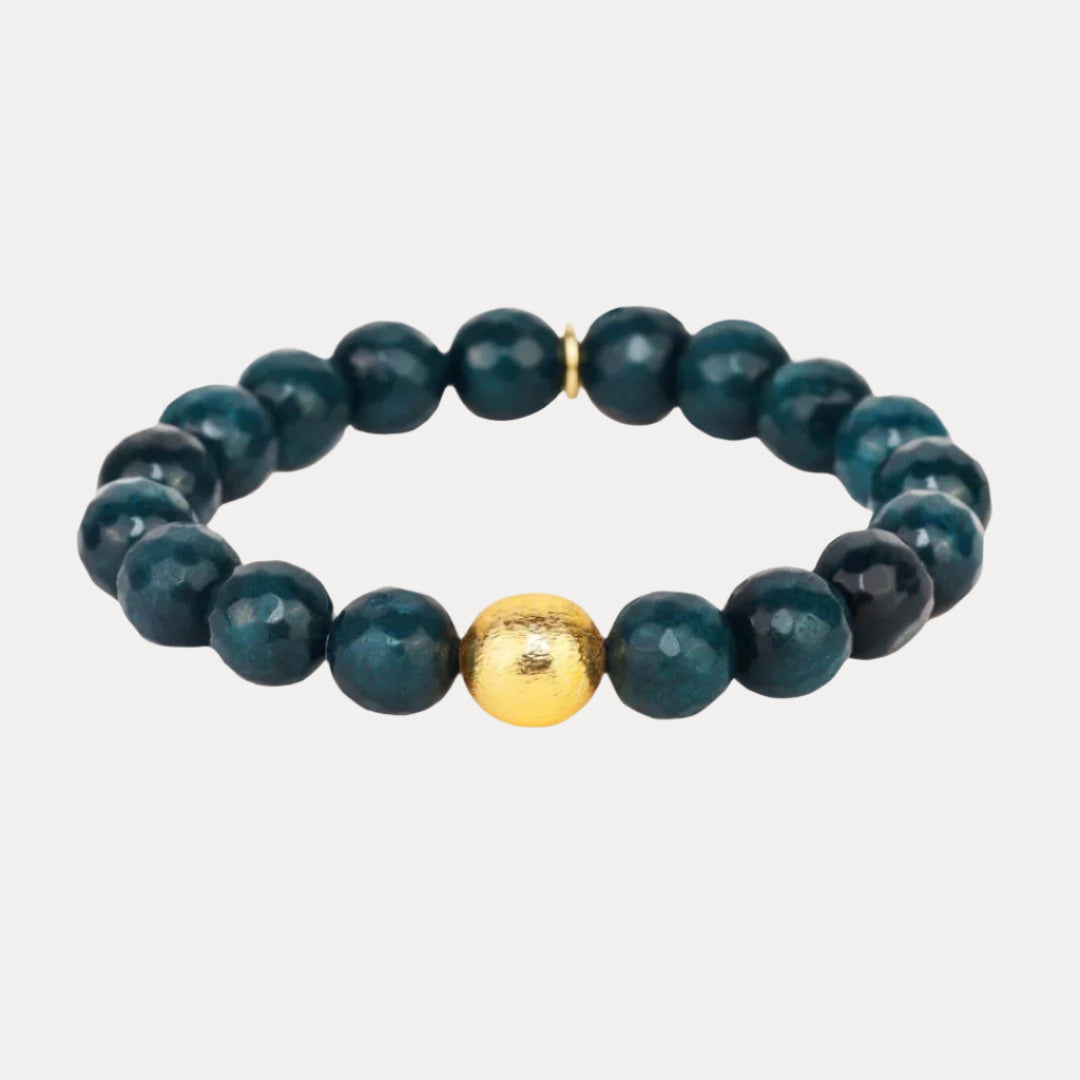 Teal Bianca Beaded Bracelet For Women | BuDhaGirl