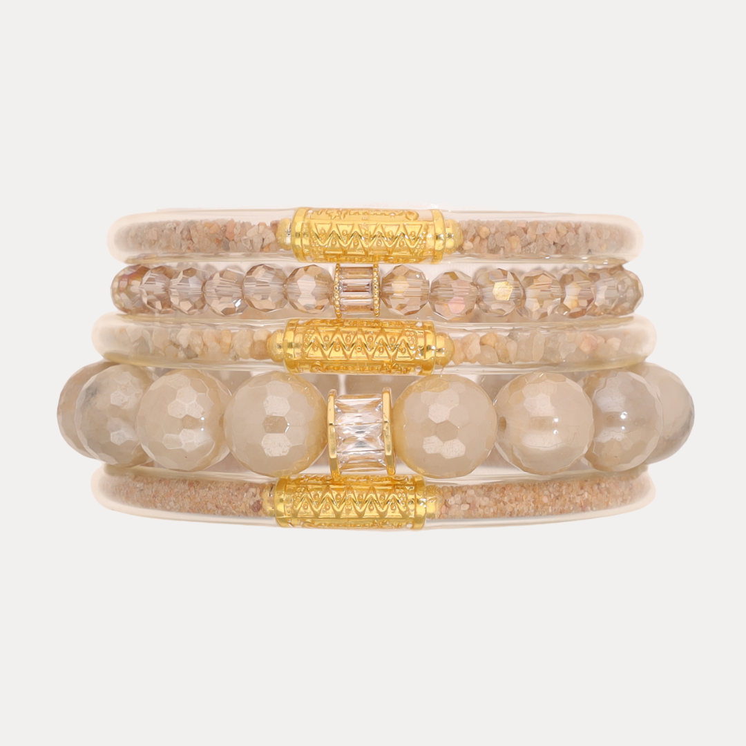 The Clear Horizon Bangle Bracelet Stack of the Week