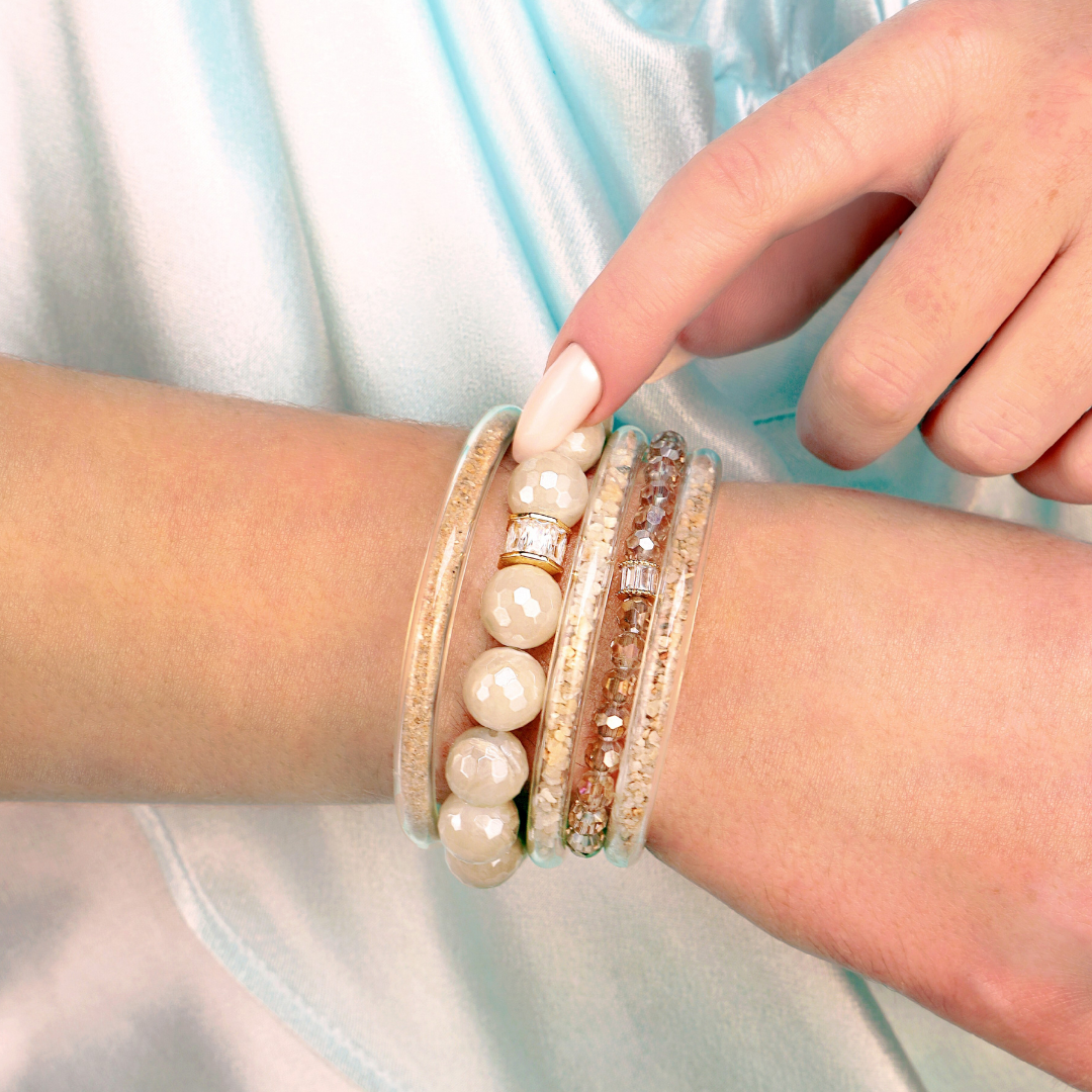 The Clear Horizon Bangle Bracelet Stack of the Week
