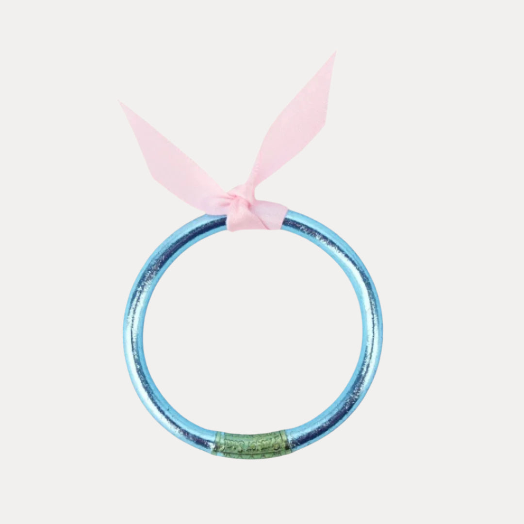 Light Blue Azure All Season Bangle (ASB) for Babies | BuDhaGirl