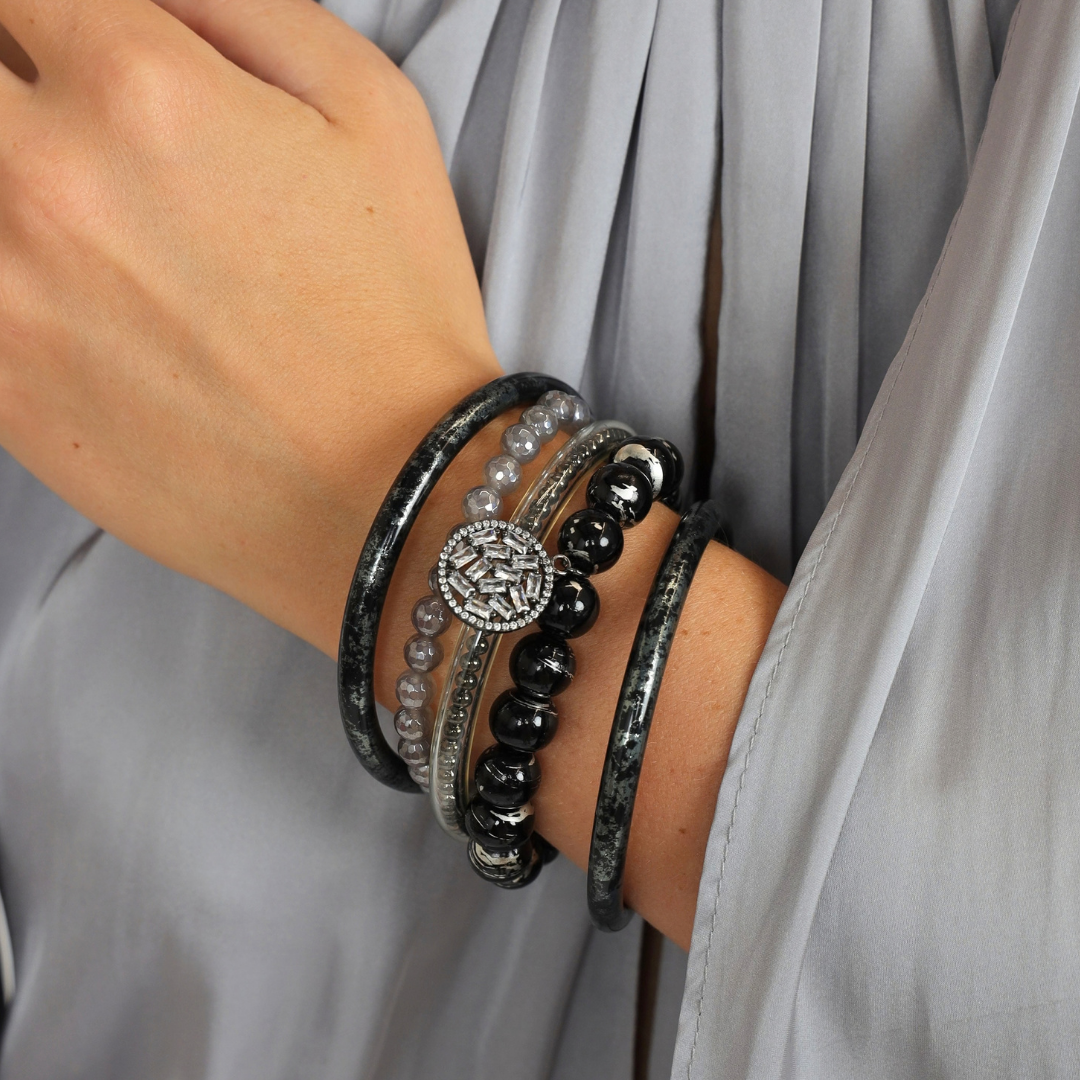 The Opulent Noir Luxe Stack