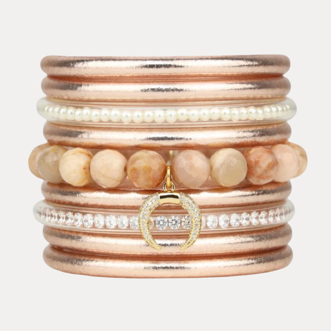 Evolution Stack of 6 - Champagne | BuDhaGirl