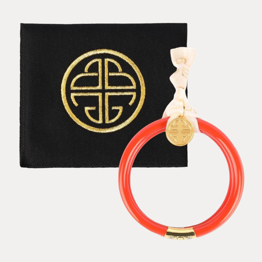 Three Kings All Weather Bangles® (AWB®) - Coral | Bangle Bracelets for Women | BuDhaGirl
