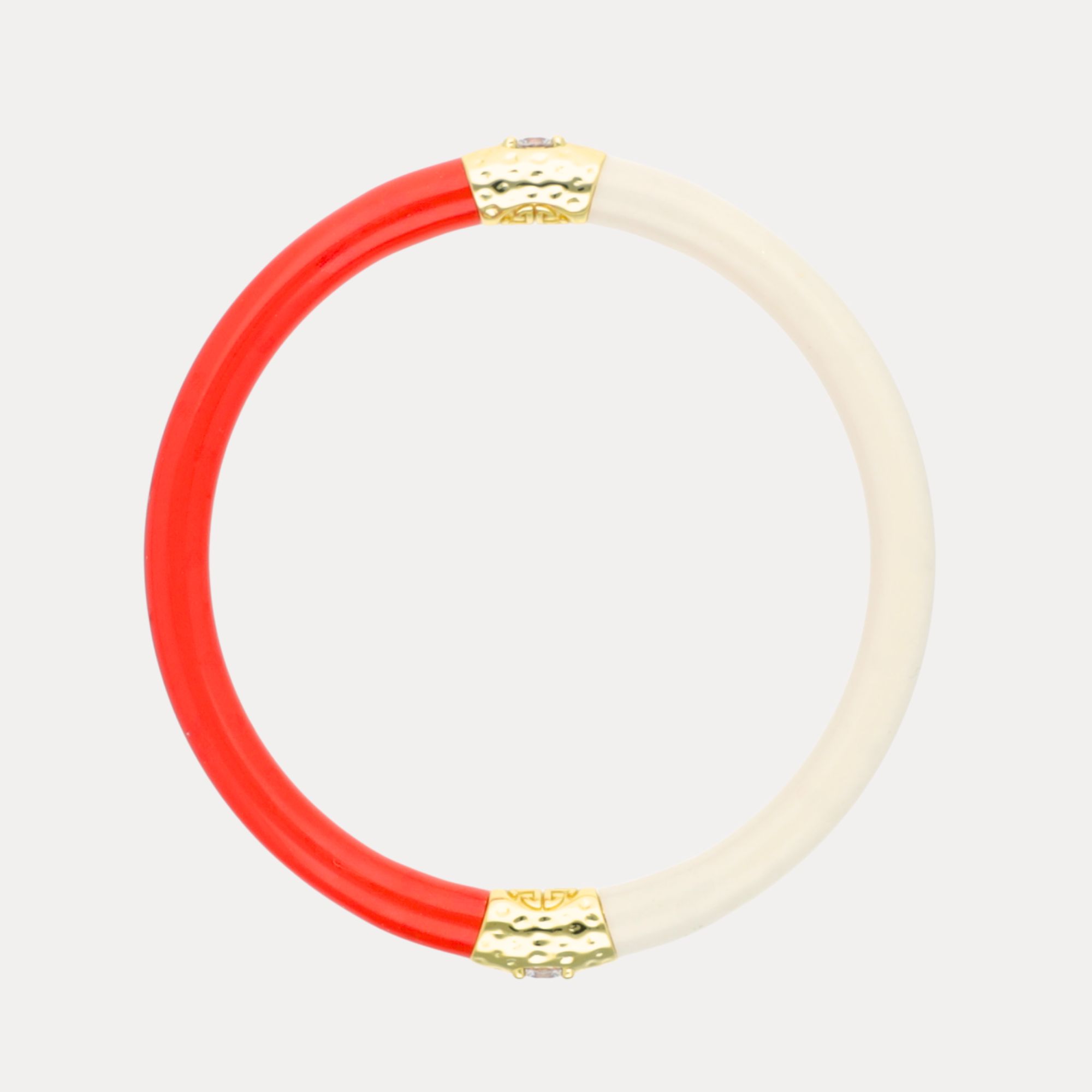 Coral/Ivory Single Yin & Yang AWB®