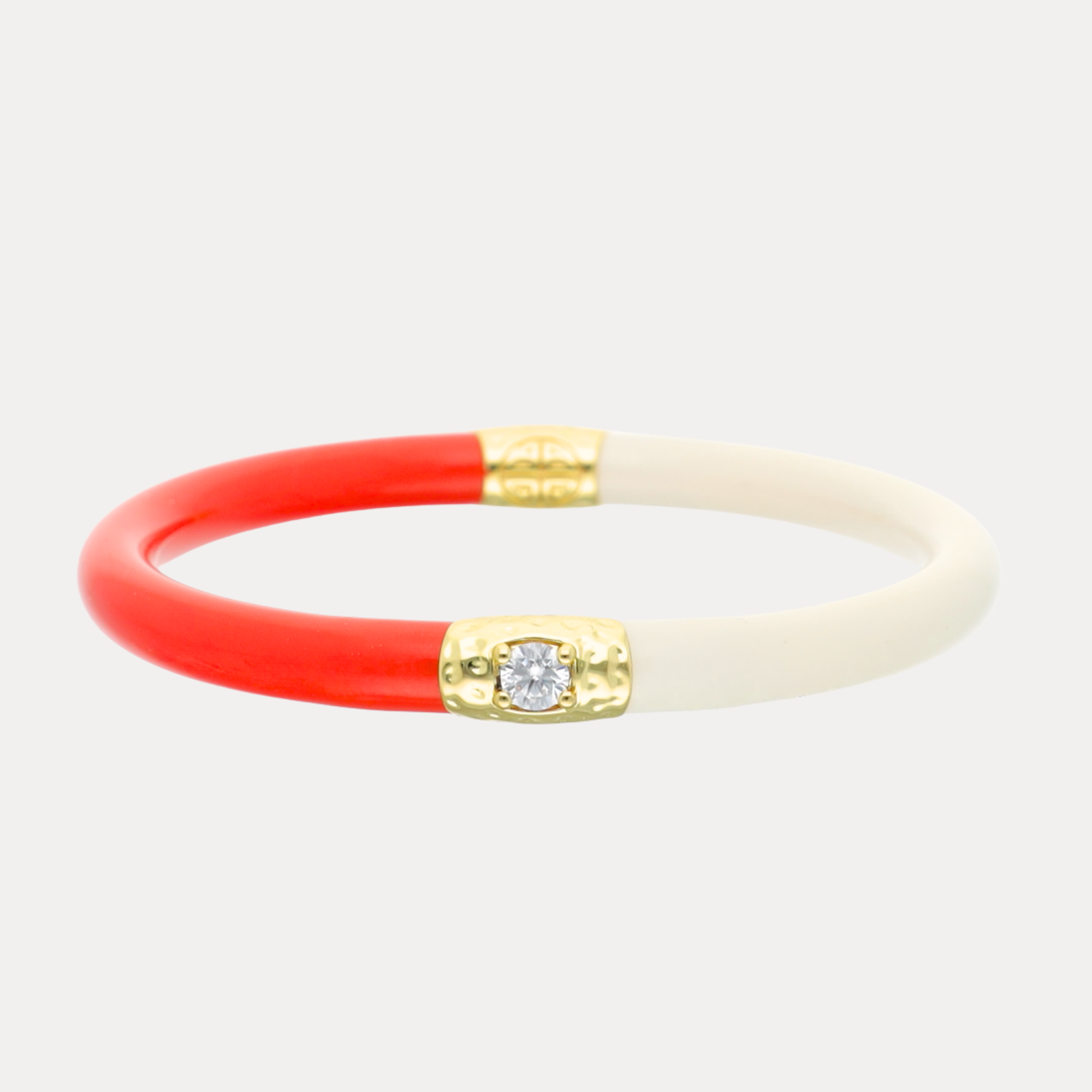 Coral/Ivory Single Yin & Yang AWB®