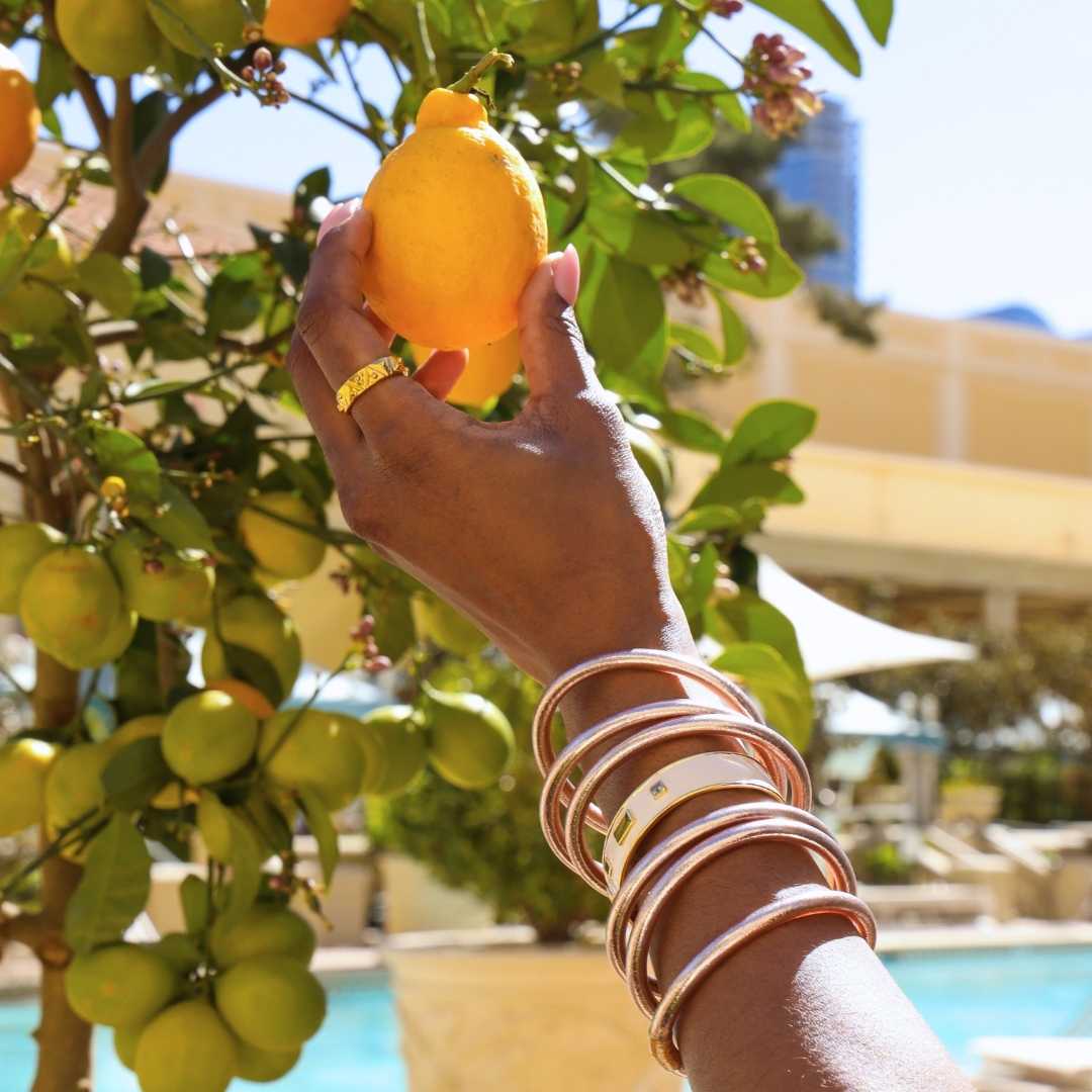 Bracciale Daria - Smalto bianco