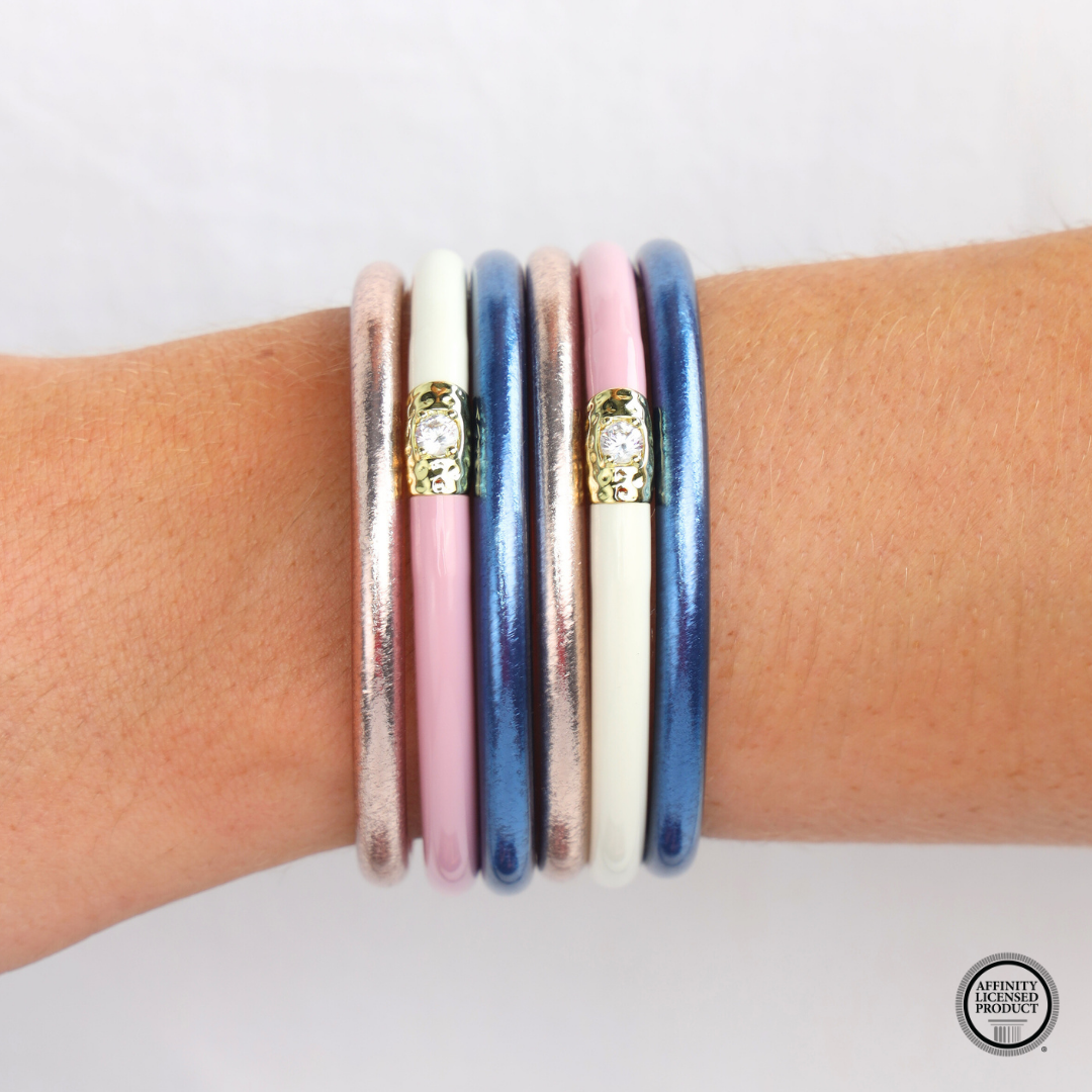Delta Gamma Sorority Bangle Bracelet Stack | BuDhaGirl