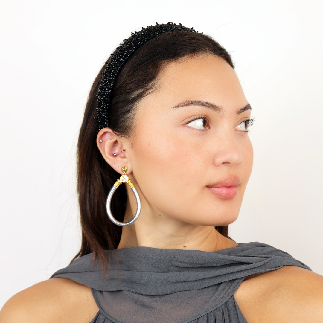 Dot Headband - Black