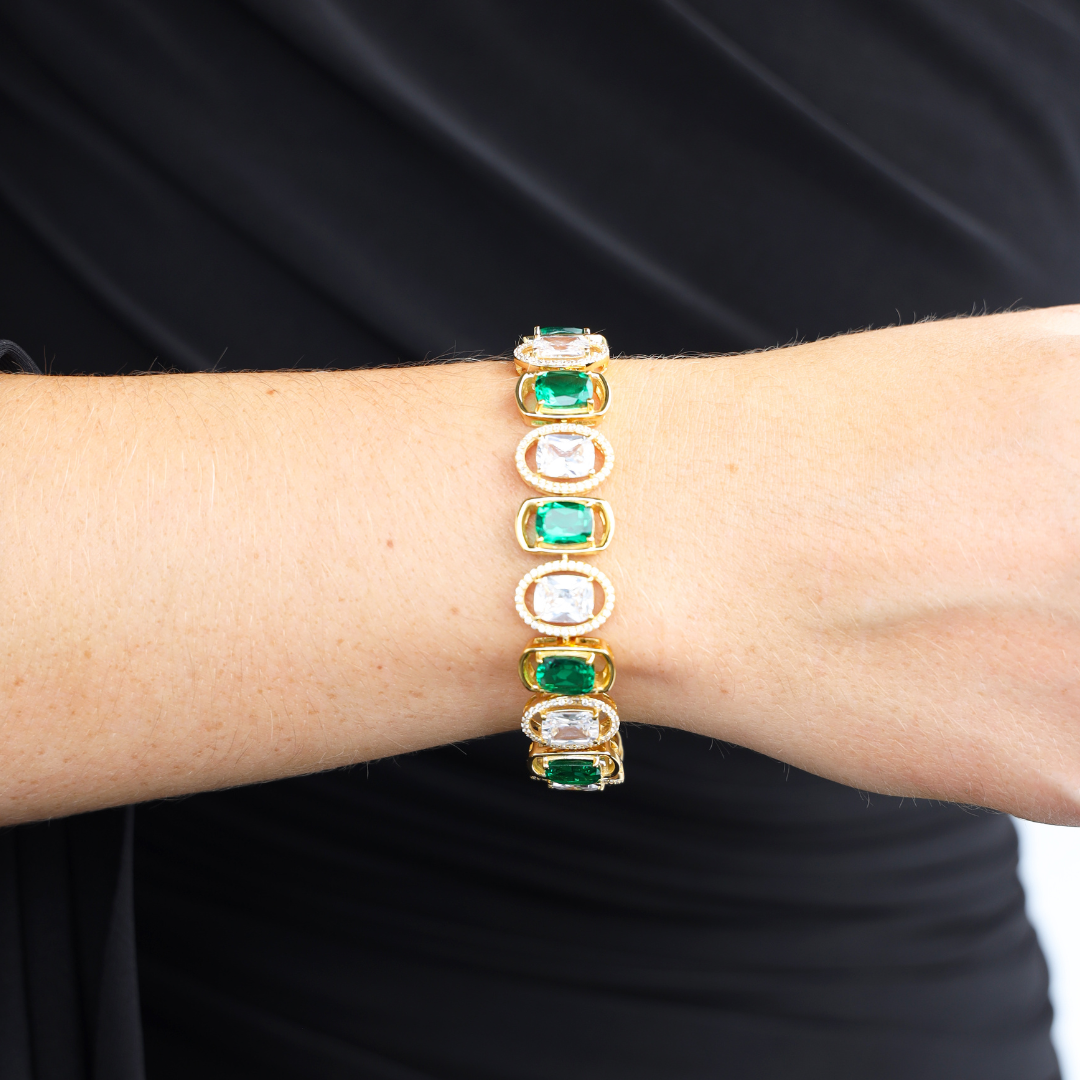 Emerald Victoria Bracelet | BuDhaGirl