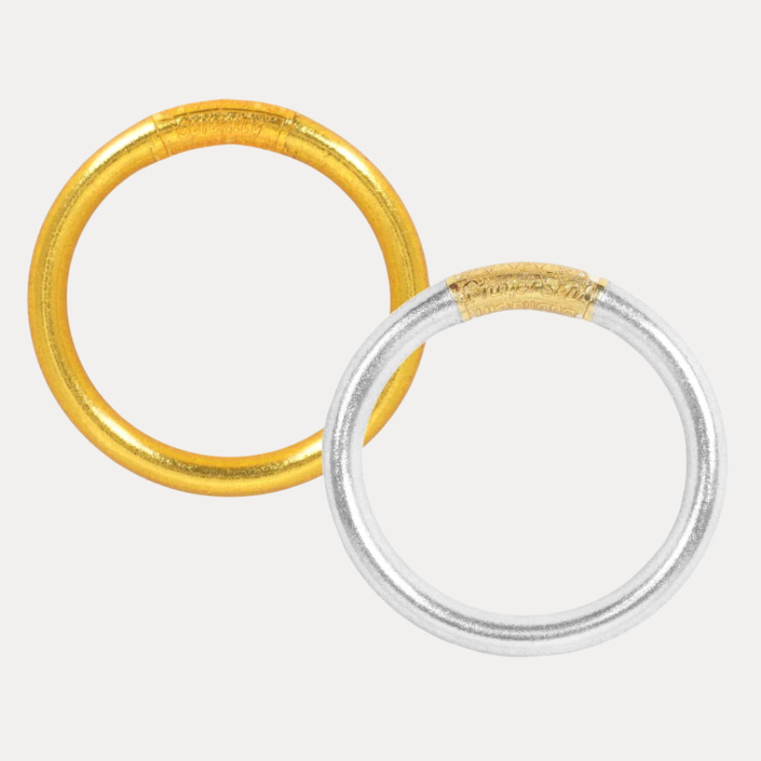 Gold & Silver Tzubbie All Weather Bangles® Bundle