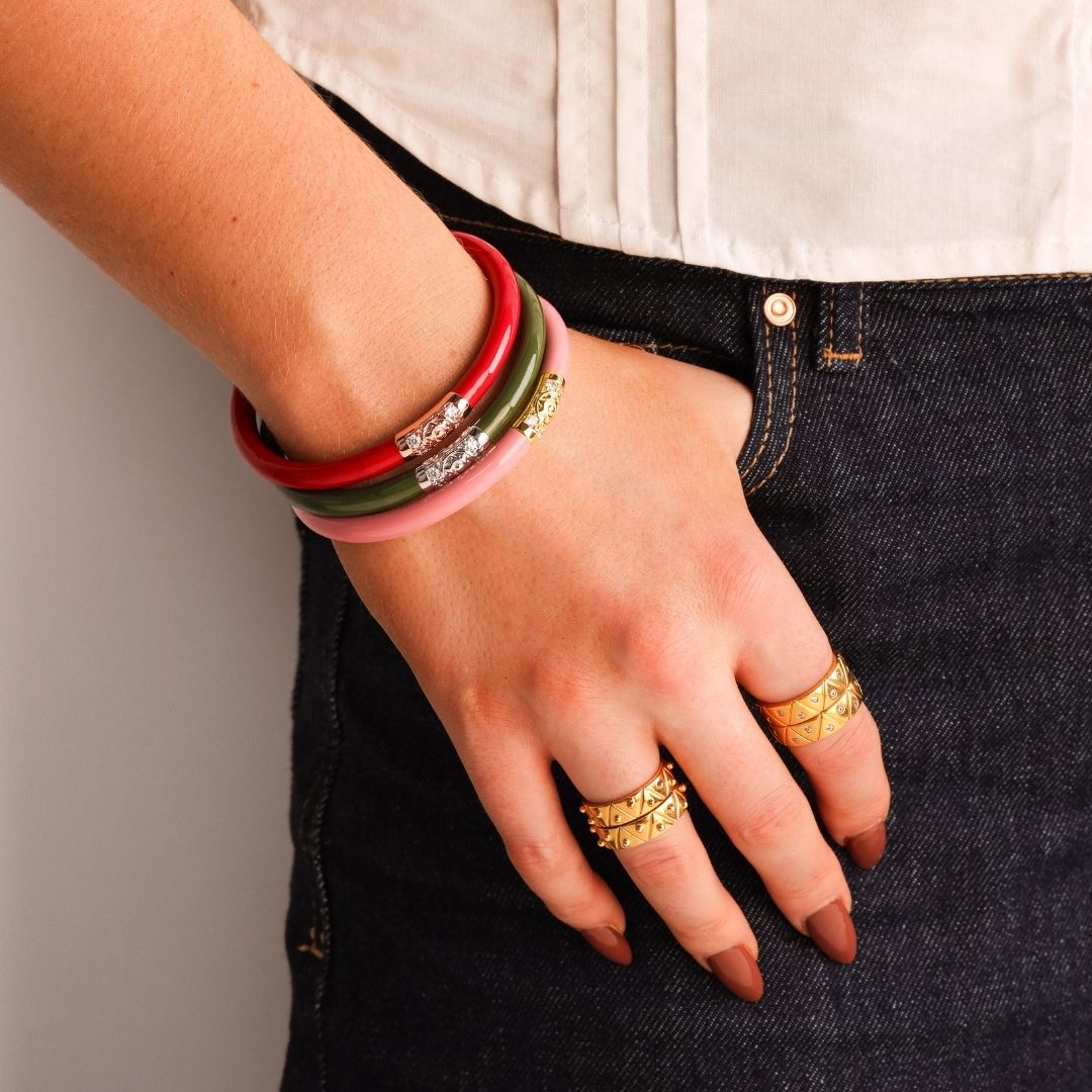 International Women's Day Bangle Bracelet Stack | BuDhaGirl