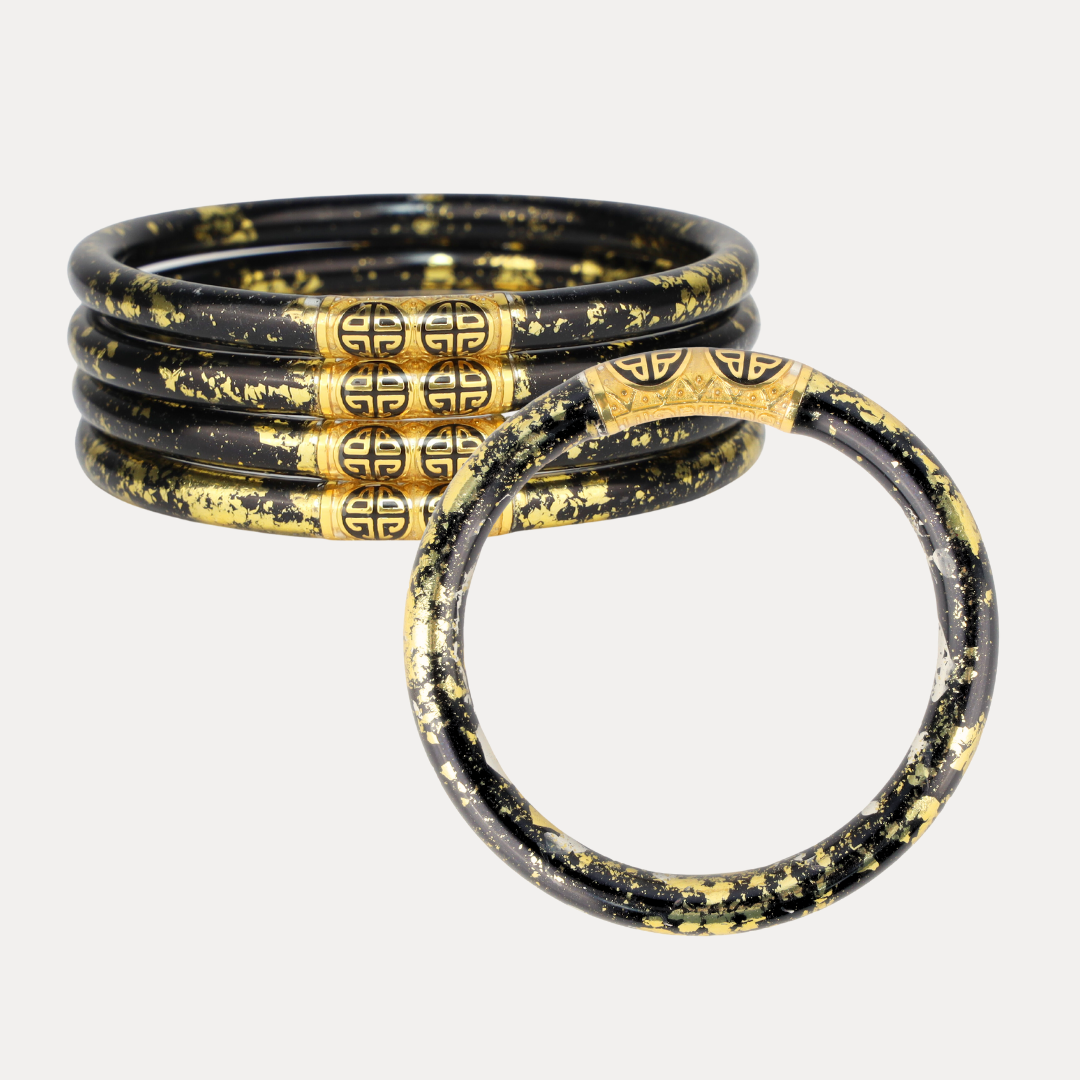 KOI Noir All Weather Bangles Bundle | Bangles, Bracelets, Jewelry | BuDhaGirl
