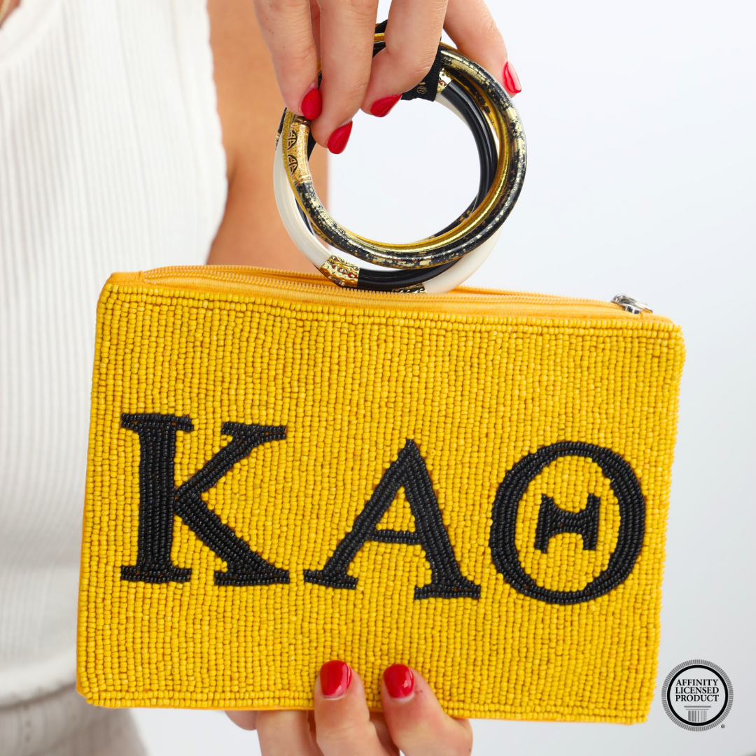 Kappa Alpha Theta Sorority Bangle Bracelet Stack | BuDhaGirl