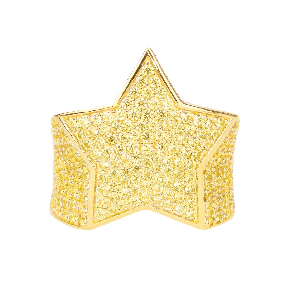 Yellow Lonestar Ring For Women | BuDhaGirl