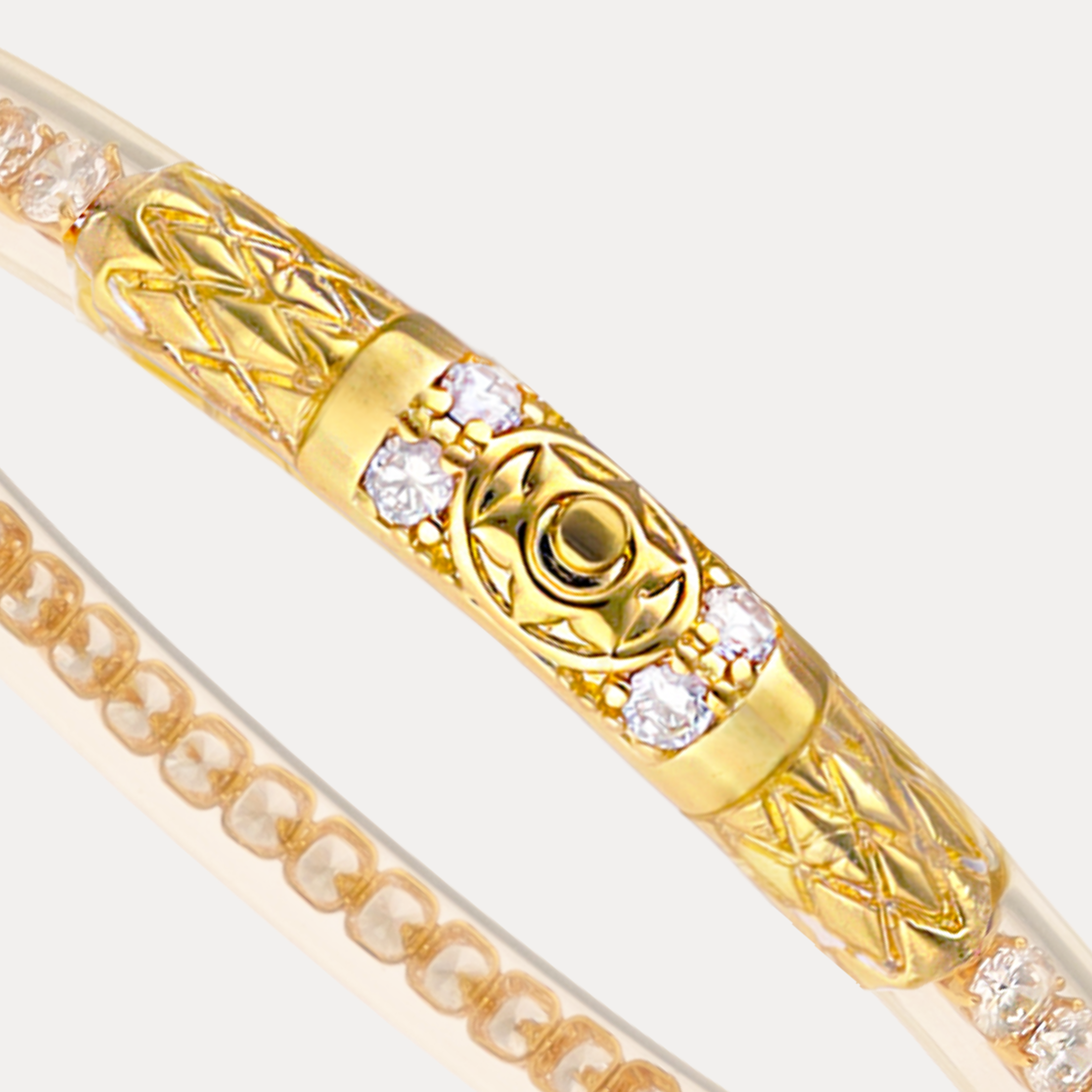 Queen All Weather Bangles® (AWB®) - Clear Crystal