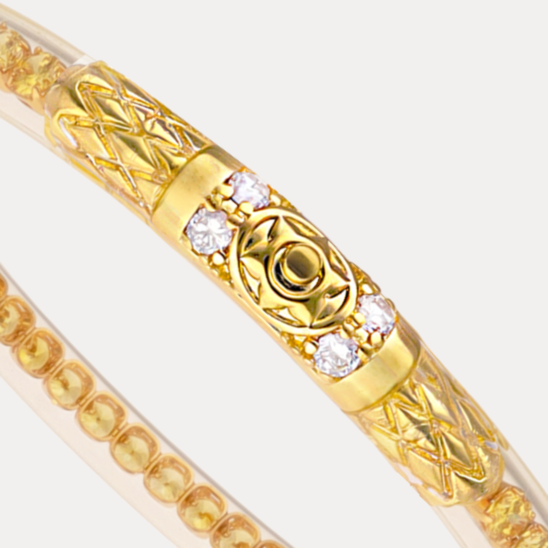 Queen All Weather Bangles® (AWB®) - Yellow Rose