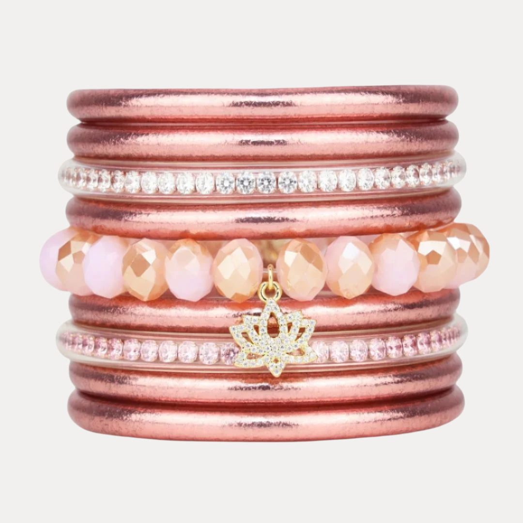 Evolution Stack of 6 - Rose Gold | BuDhaGirl