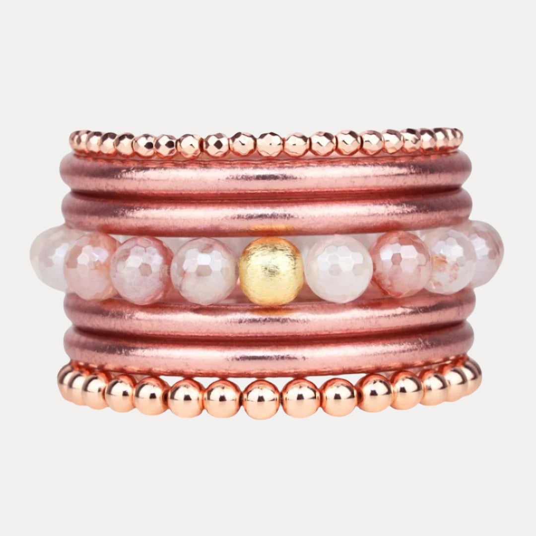 Evolution Stack of 4 - Rose Gold | BuDhaGirl