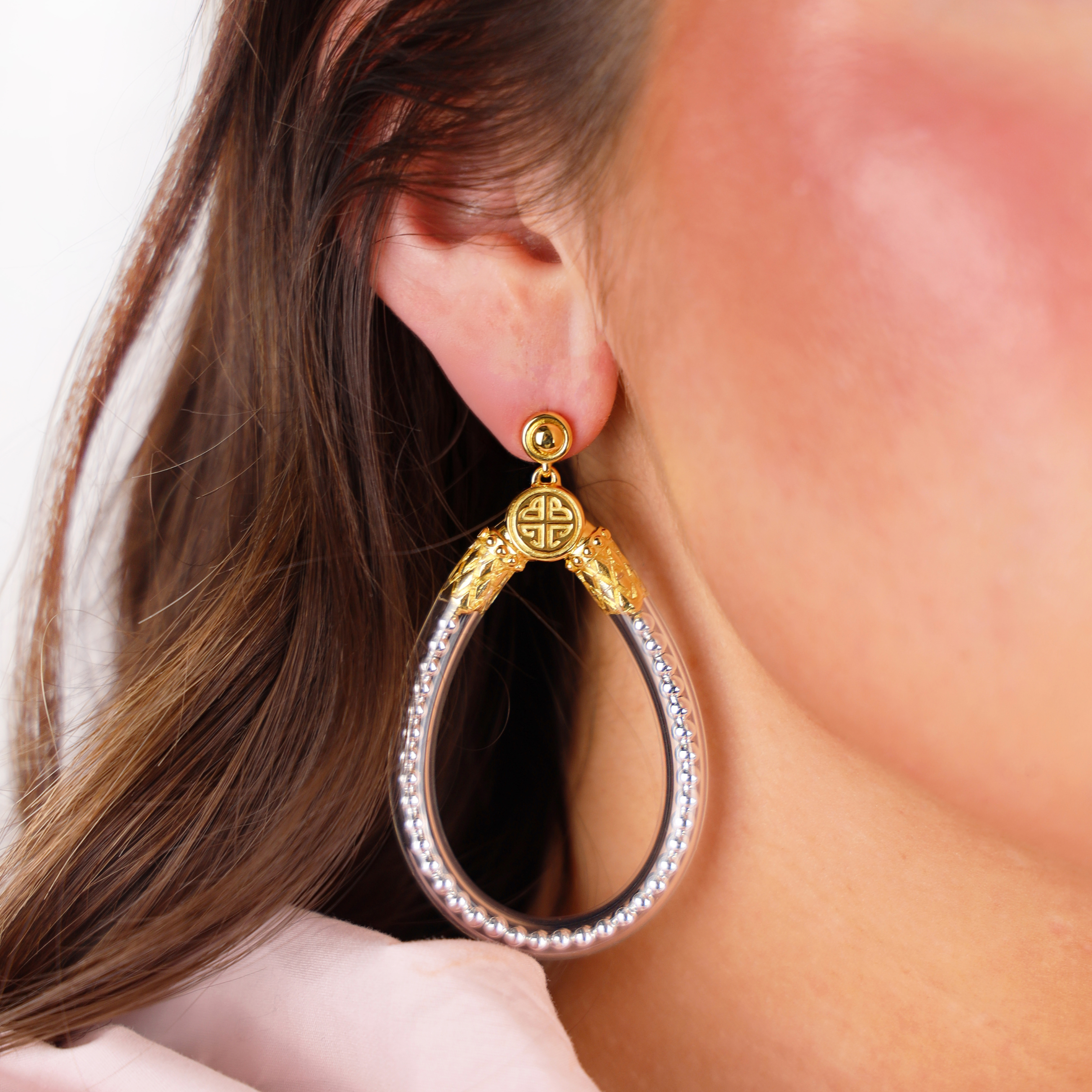 Silver BIBI All Weather Earrings