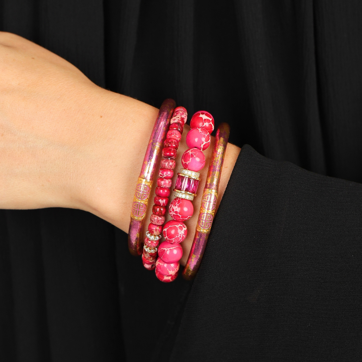 a close up of a bracelet