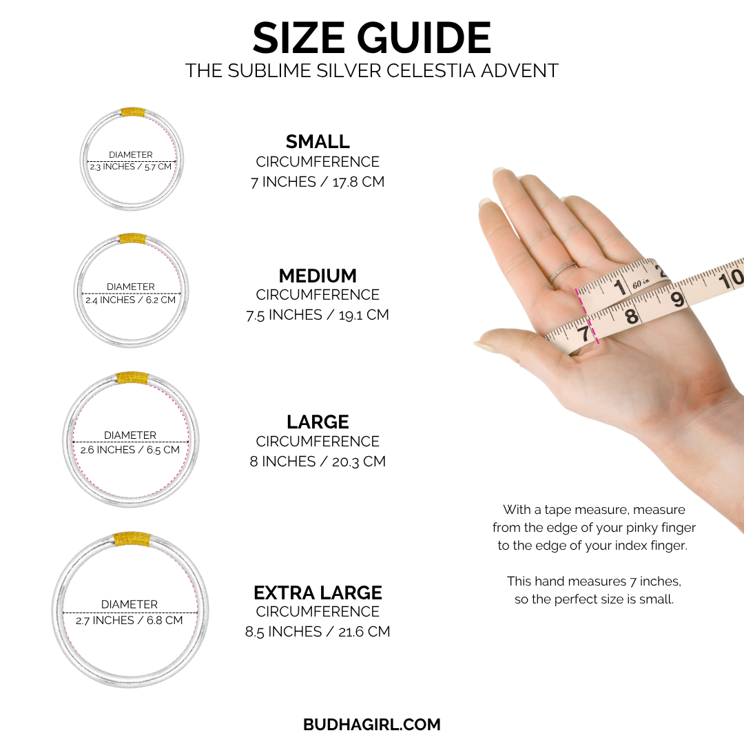 The Sublime Silver Celestia Advent Calendar | Jewelry Bangle Bracelets | BuDhaGirl