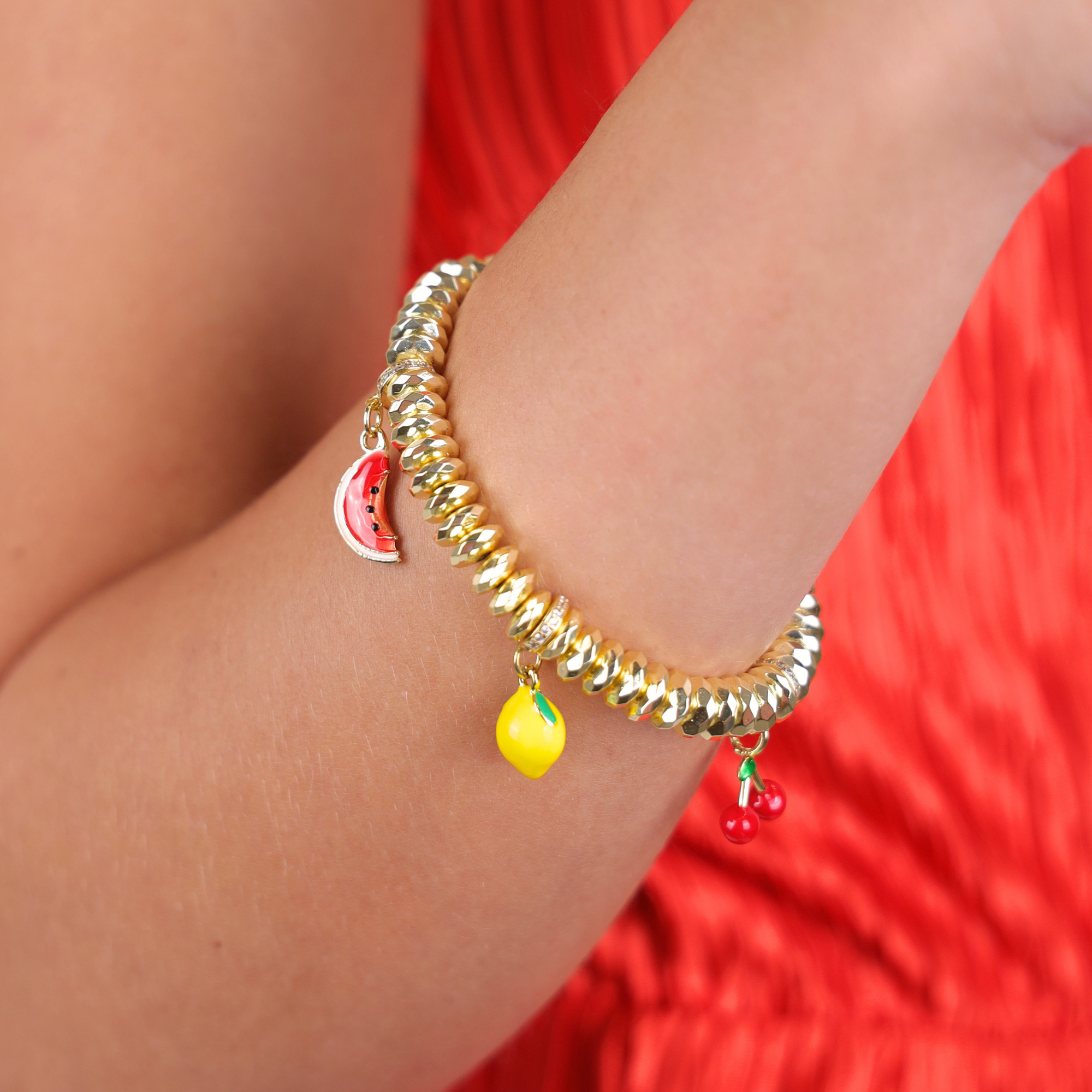 Farmer's Market Bracelet + Chica Limon Handbag