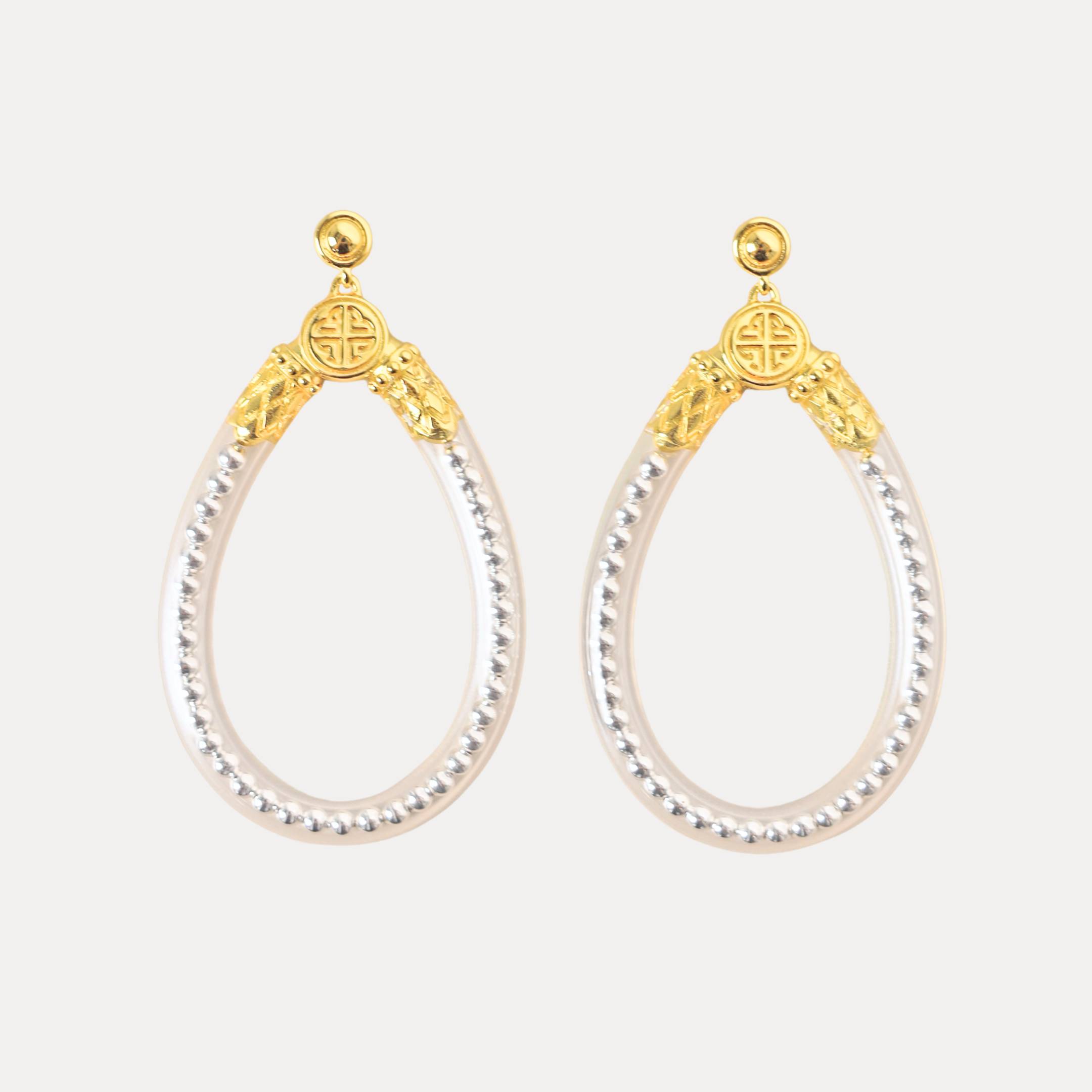 Silver BIBI All Weather Earrings