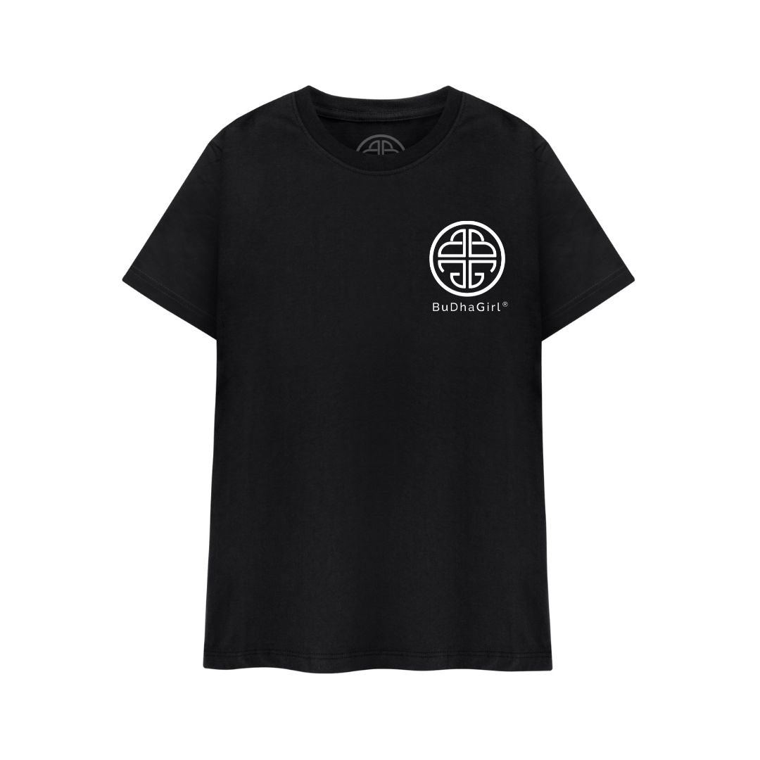 Black Branded T-Shirt | Apparel | BuDhaGirl