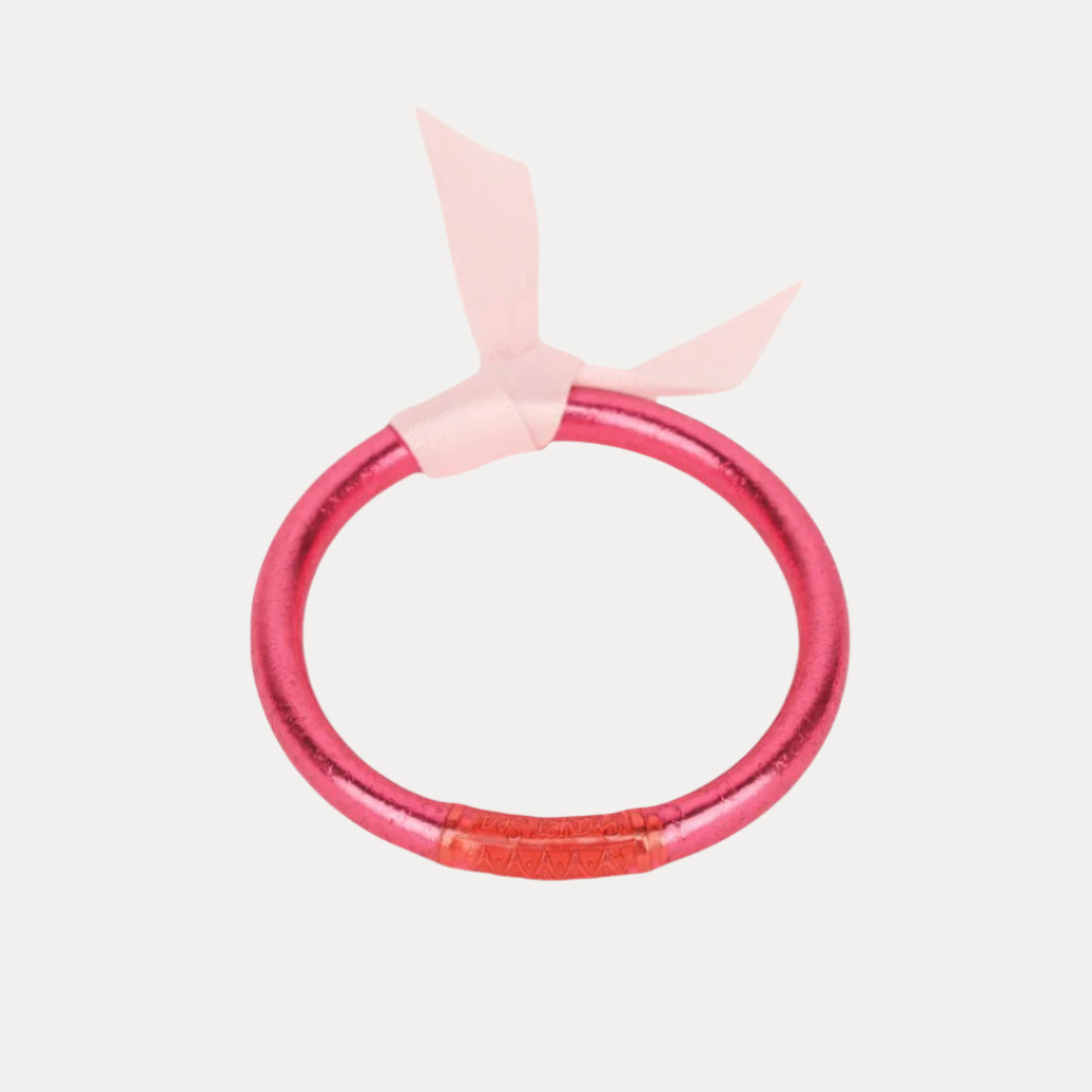 Pink Bangle Bracelet for Babies | Infant Jewelry | BuDhaGirl