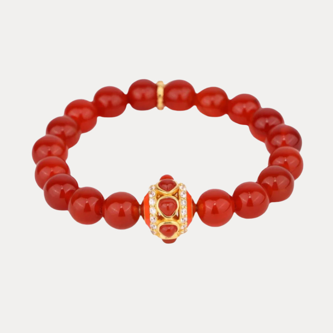 Spanish Angel Beaded Bracelet For Women - Flame | BuDhaGirl